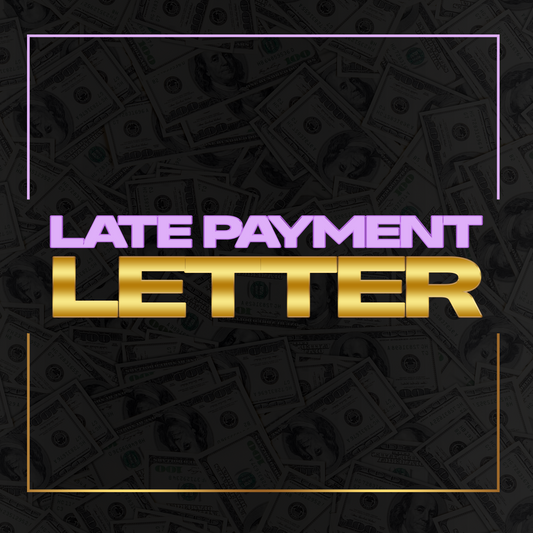 Late Payment Removal Letter